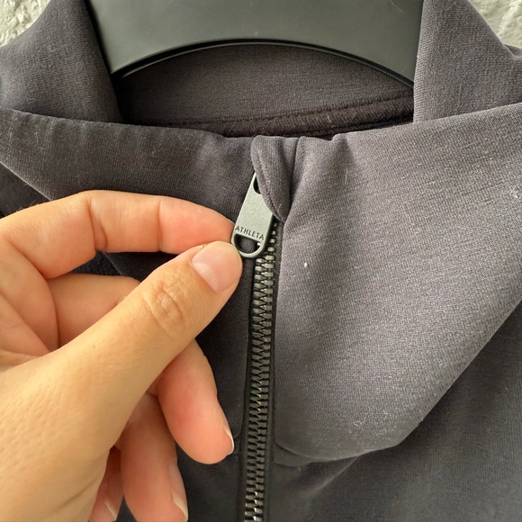 Athleta quarter zip women’s sweatshirt Medium AS IS - Picture 5 of 11